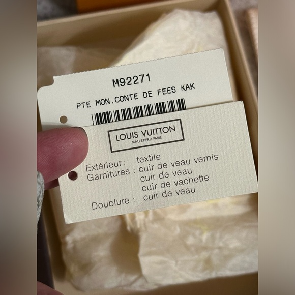 LOUIS VUITTON Mini Monogram Conte de Fees Butterfly Porte-Monnaie Coin Purse - Picture 13 of 14